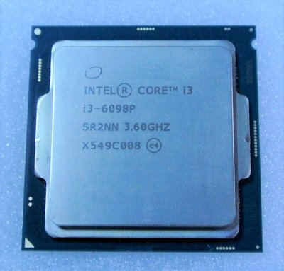 ~ 駿朋電腦 ~ Intel i3-6098P 3.60GHz 1151腳位 CPU $1800