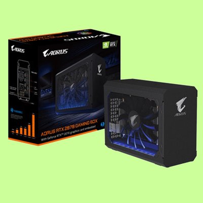 5Cgo【權宇】技嘉 AORUS RTX 2070 Gaming Box 8GB 顯示卡外接盒 3年保 含稅