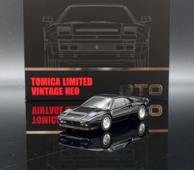【MASH】現貨特價 Tomytec 1/64  TLV Ferrari 288 GTO Black 引擎蓋可開