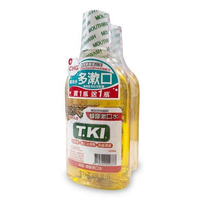 TKI鐵齒蜂膠漱口水 350ML/瓶 買1送1 *小倩小舖*