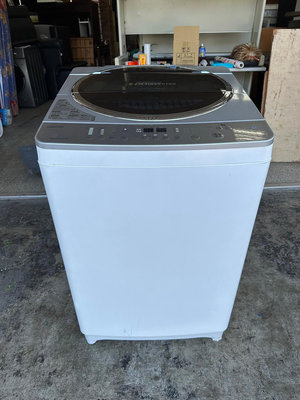 香榭二手家具*TOSHIBA東芝11公斤 直立式變頻洗衣機-型號:AW-DE1100GG -中古洗衣機-不銹鋼洗衣機