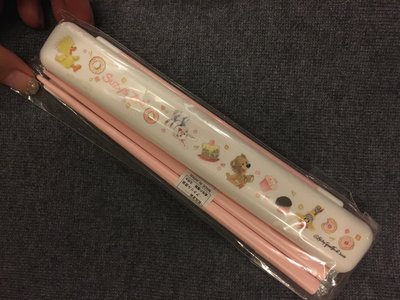 日本進口 超可愛 梨花熊 SUZY's Zoo 環保筷 附盒 已絕版
