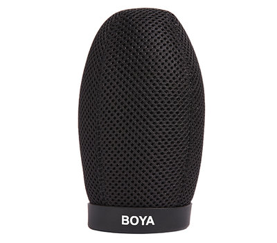 博雅 BOYA  BY-T100 通用型麥克風防噪海綿套 內尺寸19~23mm(直徑)x100mm(深) 公司貨
