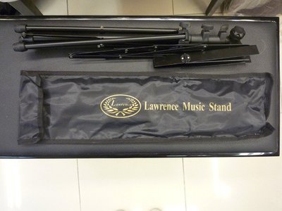 【金聲樂器】Lawrence LMS-02 折疊式 中譜架 附譜架袋子