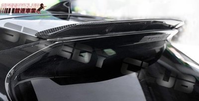 淩志 LEXUS NX200T NX300H T款上尾翼 碳纖維 carbon尾翼
