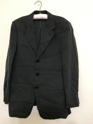 ARMANI COLLEZIONI 黑灰色 西裝外套 20171215-2