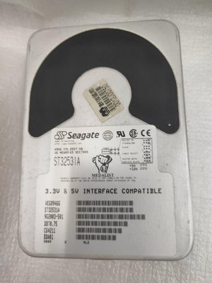 【電腦零件補給站】Seagate ST32531A 2.5GB 4500 RPM IDE 3.5吋硬碟
