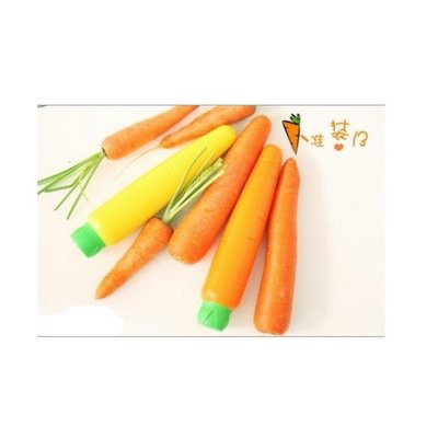 【蘿蔔傘】 蔬菜水果 紅蘿蔔造型晴雨傘 三折手動開 香蕉傘 辣椒