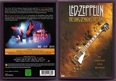 齊柏林飛船 Led Zeppelin The Song Remains The Same (DVD)