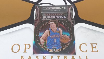 2021-22 PANINI OBSIDIAN JOSH GIDDEY 超級新星特卡(RC)(5/5)(限量5張)