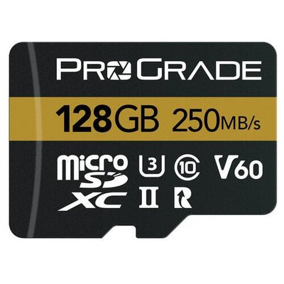 【竭力萊姆】預購 三年保 ProGrade 128GB MICROSDXC UHS-II V60 250MB/s