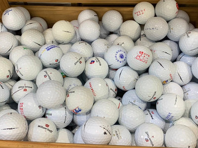 二手高爾夫球 滷蛋球 白色球 隨機出貨不挑球 50顆裝