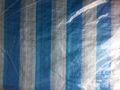 藍白 帆布 藍白帆布 雙色帆布 塑膠帆布 12*12尺