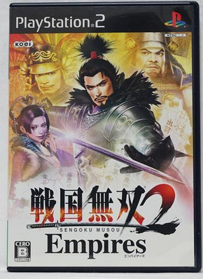 PS2 戰國無雙 2 帝王傳【原版實體光碟 】Samurai Warriors 2 Empires