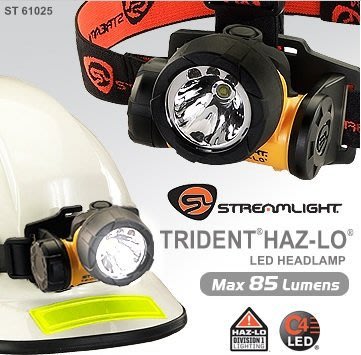 【LED Lifeway】Streamlight Trident HAZ-LO LED 頭燈 (3*AAA)