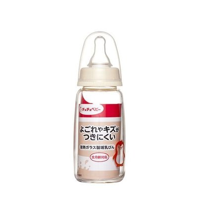 CHUCHU啾啾-經典標準玻璃奶瓶150ml【日本製】TwinS伯澄