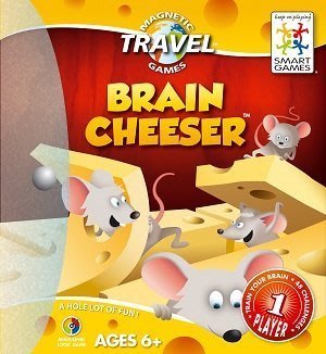 大安殿含稅附發票 魔磁隨身遊戲 小老鼠找起司 Brain Cheeser 比利時 SMART GAMES 正版益智桌遊