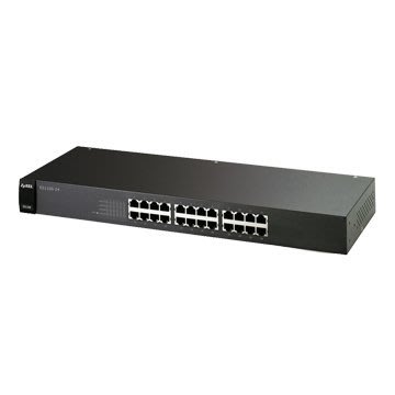 ZyXEL 合勤 ES1100-24 24埠無網管型網路交換器