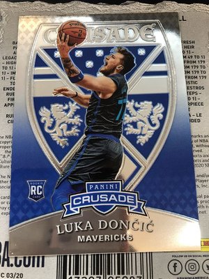 2018-19 NBA Panini Crusade 小牛隊 Luka Doncic #553 RC 新人卡