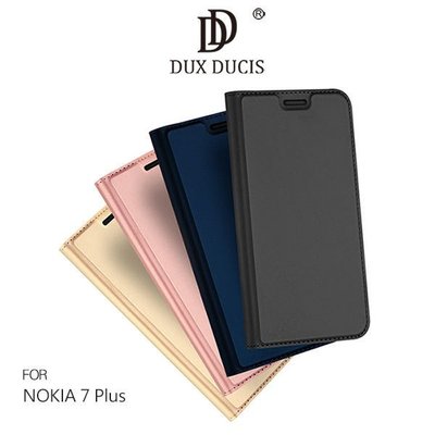 *phone寶*DUX DUCIS NOKIA 7 Plus 奢華簡約側翻皮套 磁吸 可站立 可插卡 保護套
