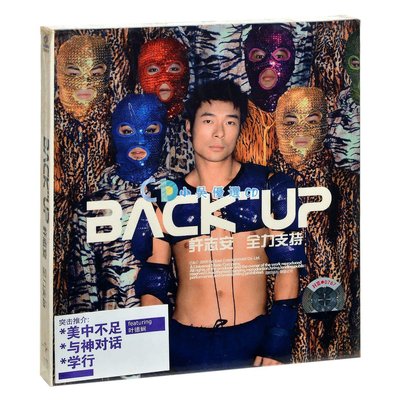 正版許志安 Back Up 全力支持 2004專輯 唱片CD