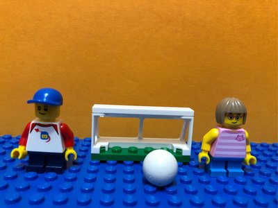 (JEFF) LEGO 樂高 60134 全新 城市系列 男女小孩足球嬉戲套組 (含足球及球門)
