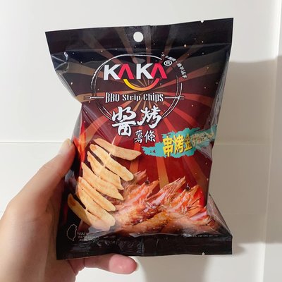 KAKA醬烤薯條-串烤金沙蝦口味16g 效期2024.04 現貨24包