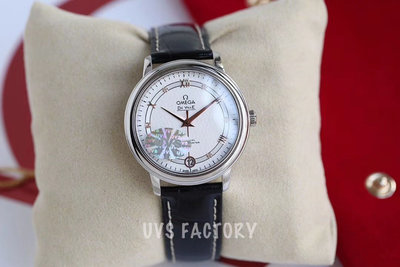 OMEGA手錶 全新升級V2個版綢緞紋面!美洲鱷魚皮錶帶!
