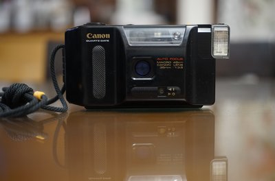 【售】Canon Autoboy Lite 輕巧街拍+Macro微距 閃光燈 傻瓜相機   85成新