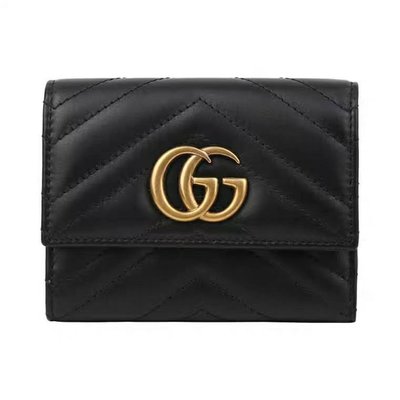 Gucci marmont 短夾 皮夾 Ophidia mini GG supreme logo