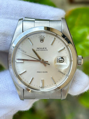 勞力士 ROLEX  型號6694 手上鍊 古董錶  錶徑34mm 1225機芯 序號574萬 1978年