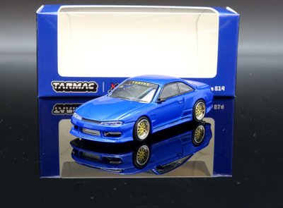 【MASH】現貨特價 Tarmac 1/64 VERTEX Silvia S14, Blue