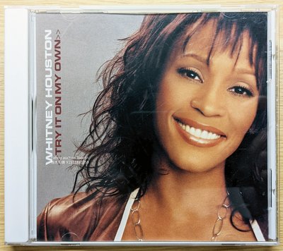 美版宣傳CD！獨有曲目 Whitney Houston 惠妮休斯頓 Try It On My Own Remixes