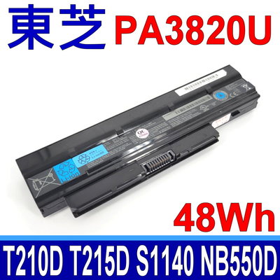 TOSHIBA PA3820U-1BRS 原廠電池 T210D T215D T230 T230D T235 NB550D