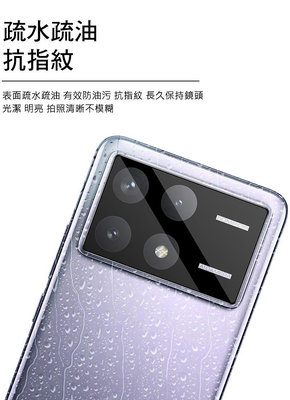 奈米靜電膜 Imak 艾美克 POCO X6 Pro 5G 鏡頭玻璃貼(一體式)(曜黑版)鏡頭貼 鏡頭保護貼 奈米靜電膜