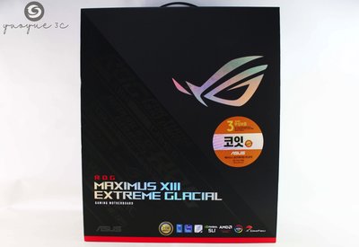 耀躍3C ASUS ROG MAXIMUS XIII EXTREME GLACIAL 主機板 全新未拆封 限門市自取