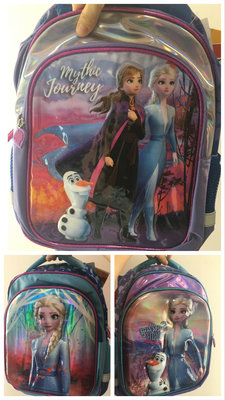 正版 冰雪奇緣 後背包 迪士尼 女童 女生 女童 背包 正品 安娜 愛莎 立體 書包 迪士尼 歐洲品牌Disney迪士尼書包 兒童書包 質感 外單