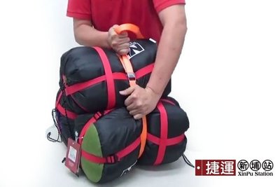綑綁束帶強力尼龍拉緊器1m.高耐度抗拉扯物品固定綑綁帶行李打包貨車貨品棧板束帶固定帶