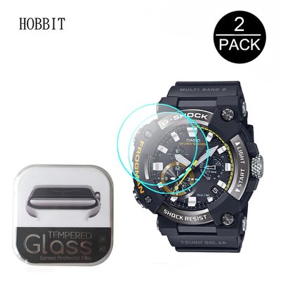 【2片】Casio卡西歐 手錶膜 手錶熒幕膜G-Shock GWF-A1000 1A 2 1A4透明保護膜 防刮鋼化玻璃