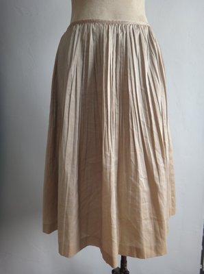 jacob00765100 ~ 正品 日本製 Kumikyoku 古銅色 百褶裙 Size: 1