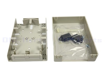萬赫 KC02-408室內ODF 8芯壁掛光纖終端箱  8路光纖盒 8口光纖箱 末端光纖收容箱 光纖熔接 光纖收容