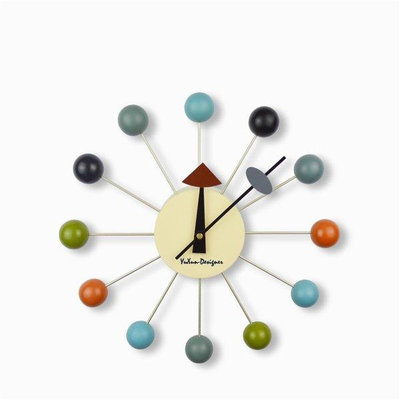 【現貨精選】nelson ball clock設計師作品掛鐘 糖果掛鐘 現代簡約時尚北歐風格 創意造型裝潢設計開店