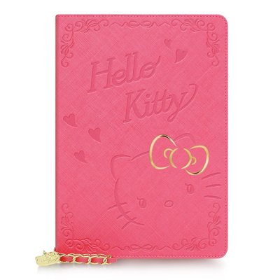 公司貨 GARMMA Hello Kitty iPad Air2 摺疊式皮套 平板套 保護套 –華麗桃色