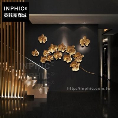 INPHIC-壁飾東南亞泰國鐵藝蝴蝶蘭牆上裝飾品_Rrun