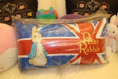 【∮魔法時光∮】彼得兔Peter Rabbit 抱枕/靠枕 原價1200有原廠標價標 抱枕有封膜