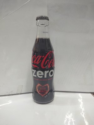 2011安室奈美惠 台灣限定可口可樂 ZERO 包膠曲線瓶