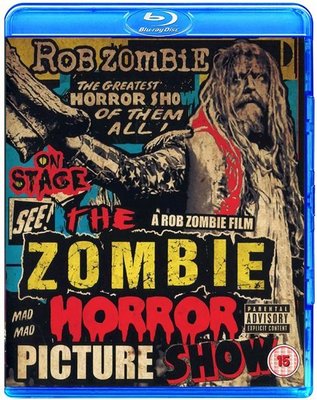高清藍光碟  Rob Zombie The Zombie Horror Picture Show 演唱會 (藍光BD25G)