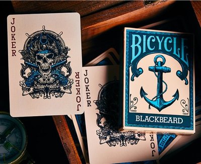[Fun magic] 黑鬍子單車牌 Blackbeard playing cards 海盜單車牌