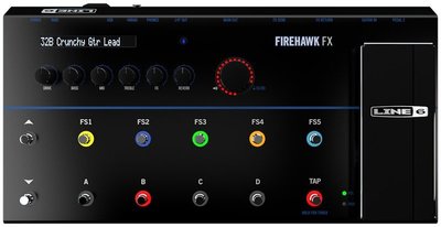 【現代樂器】最新款 LINE6 旗艦機 FIREHAWK FX 電吉他 綜合效果器 現貨在庫 送效果器袋 可信用卡分期