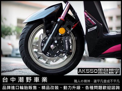 台中潮野車業 BREMBO Ducati 939 輻射卡鉗 黑 黑色 AK550 孔距 100MM 輻射卡鉗轉接座